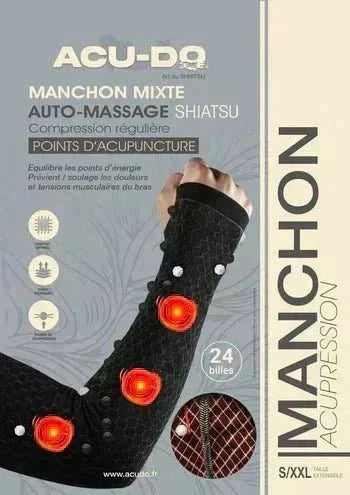 Auto-massage Acu-do Bras pour douleurs de poignets, bras et épaules
